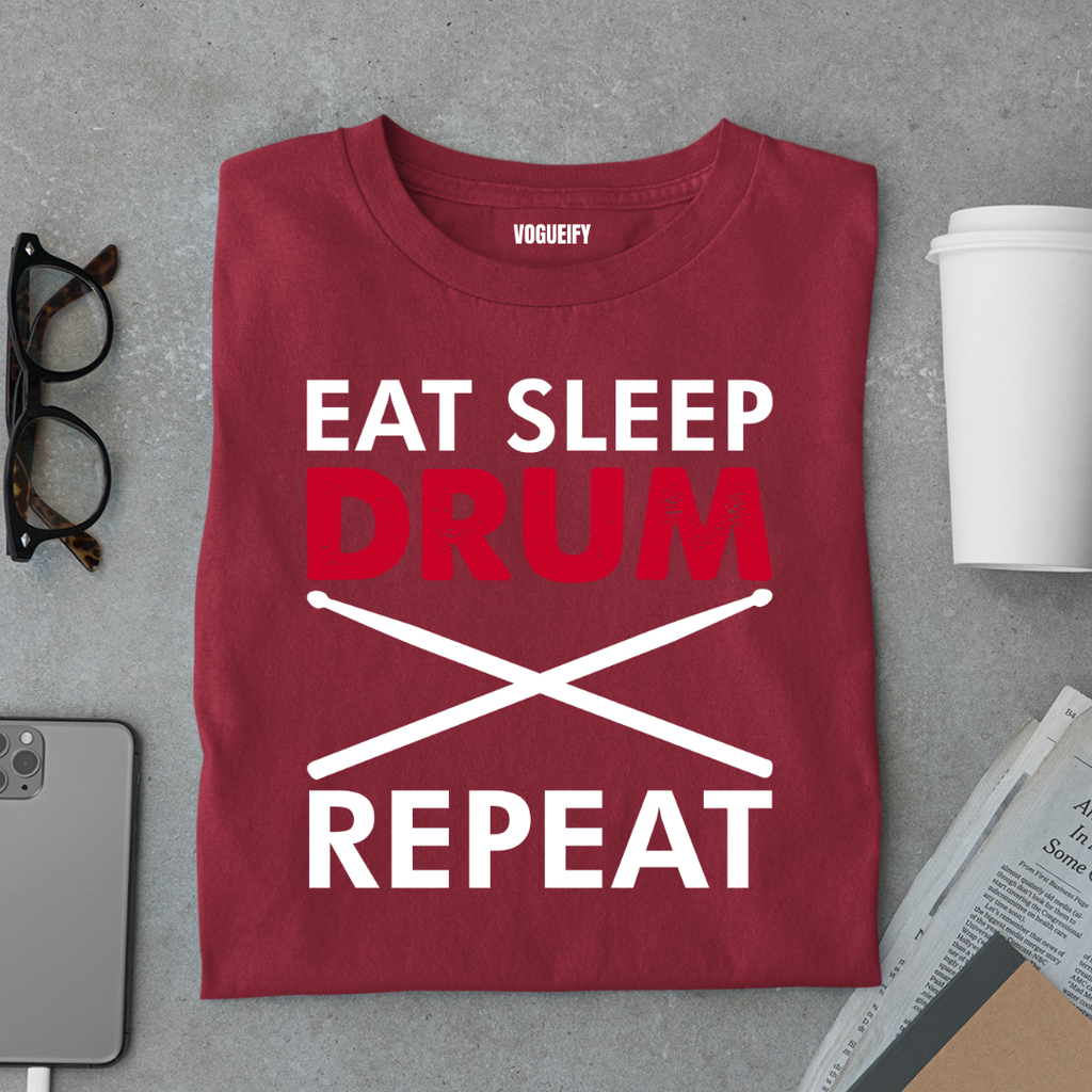 Eat Sleep Drum Tee