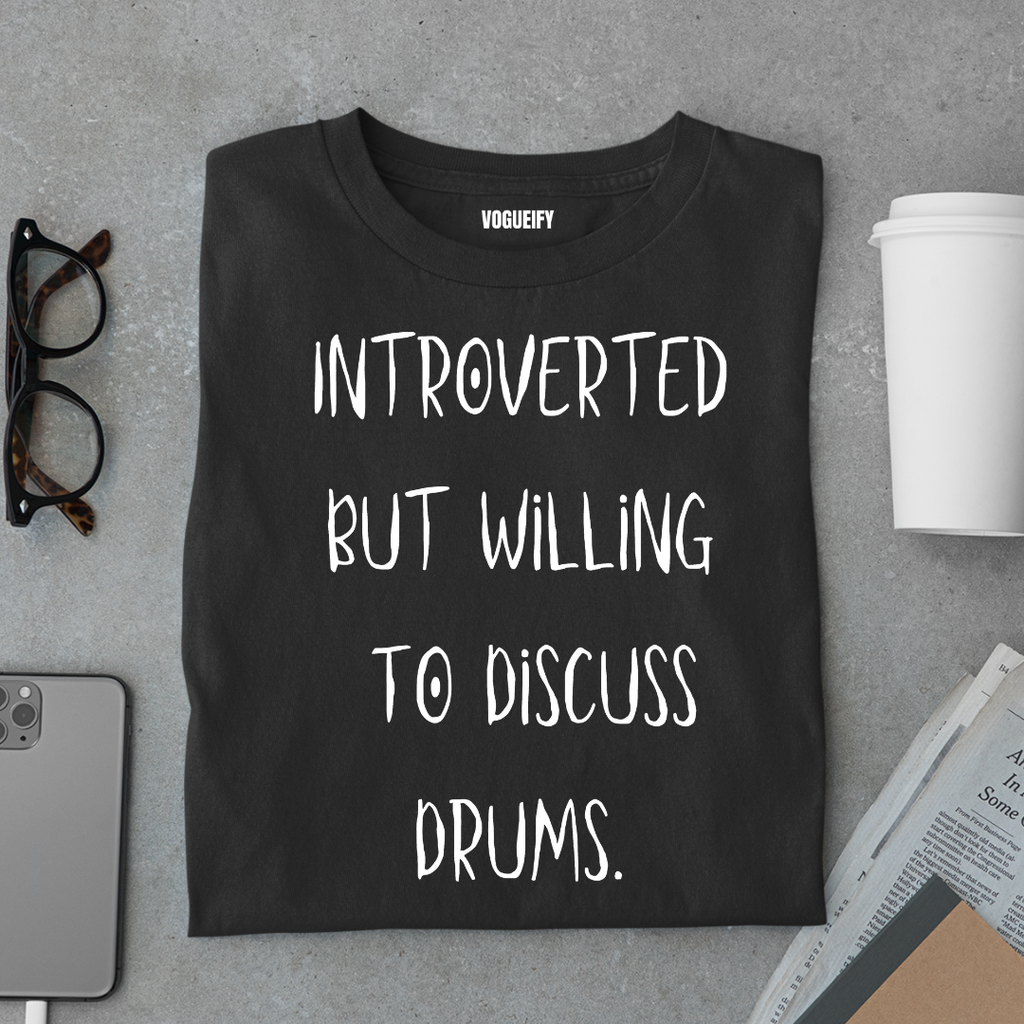 Discussing Drums Tee