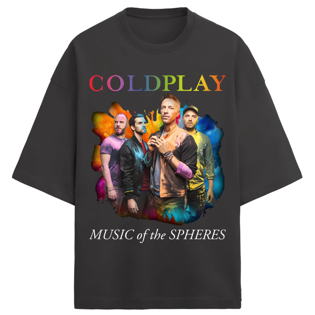 *Coldplay - Unisex Oversized Tee