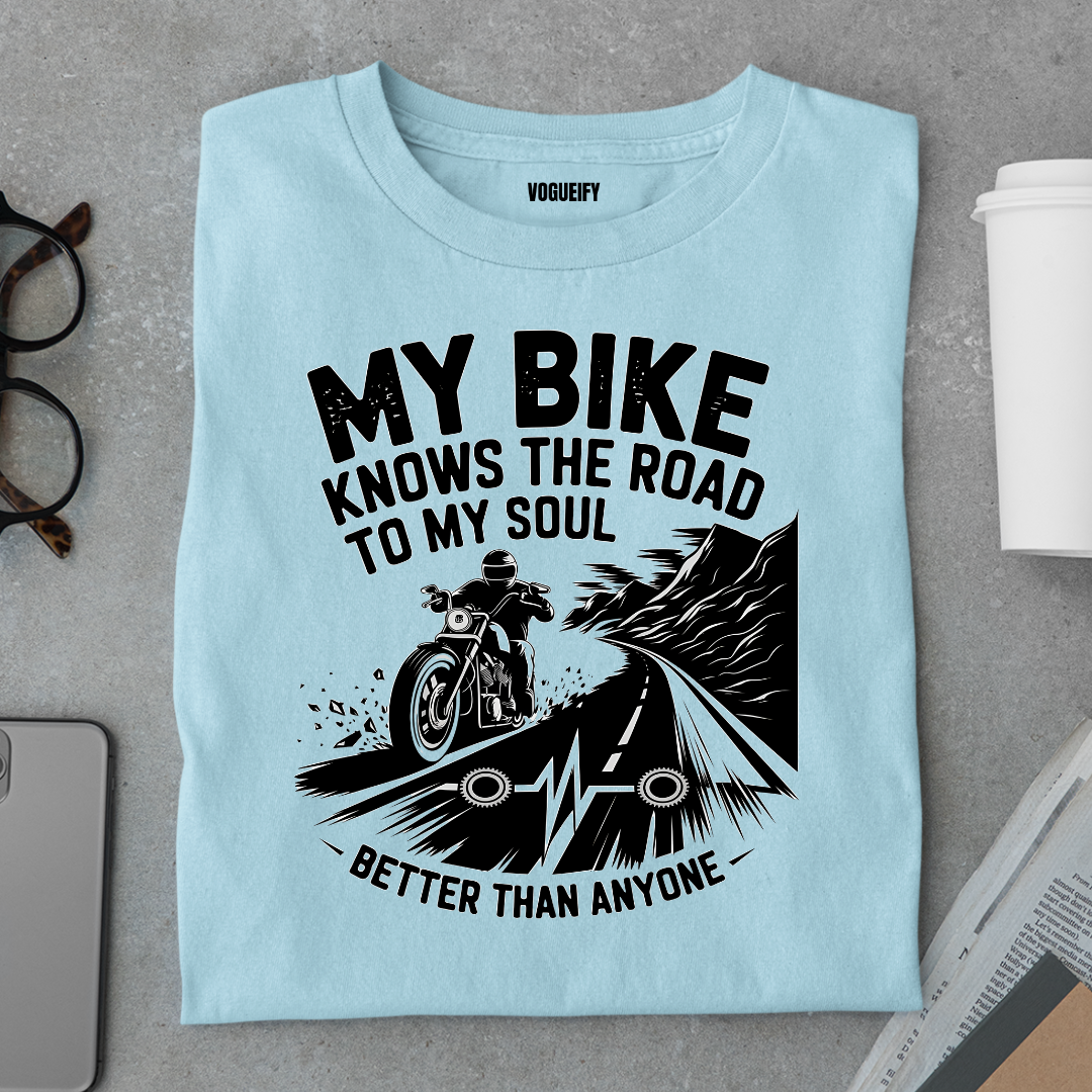 Bike Knows the Road Tee