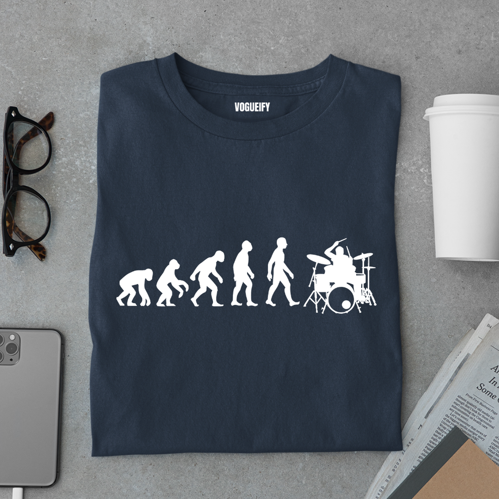 Drummer Evolution Tee