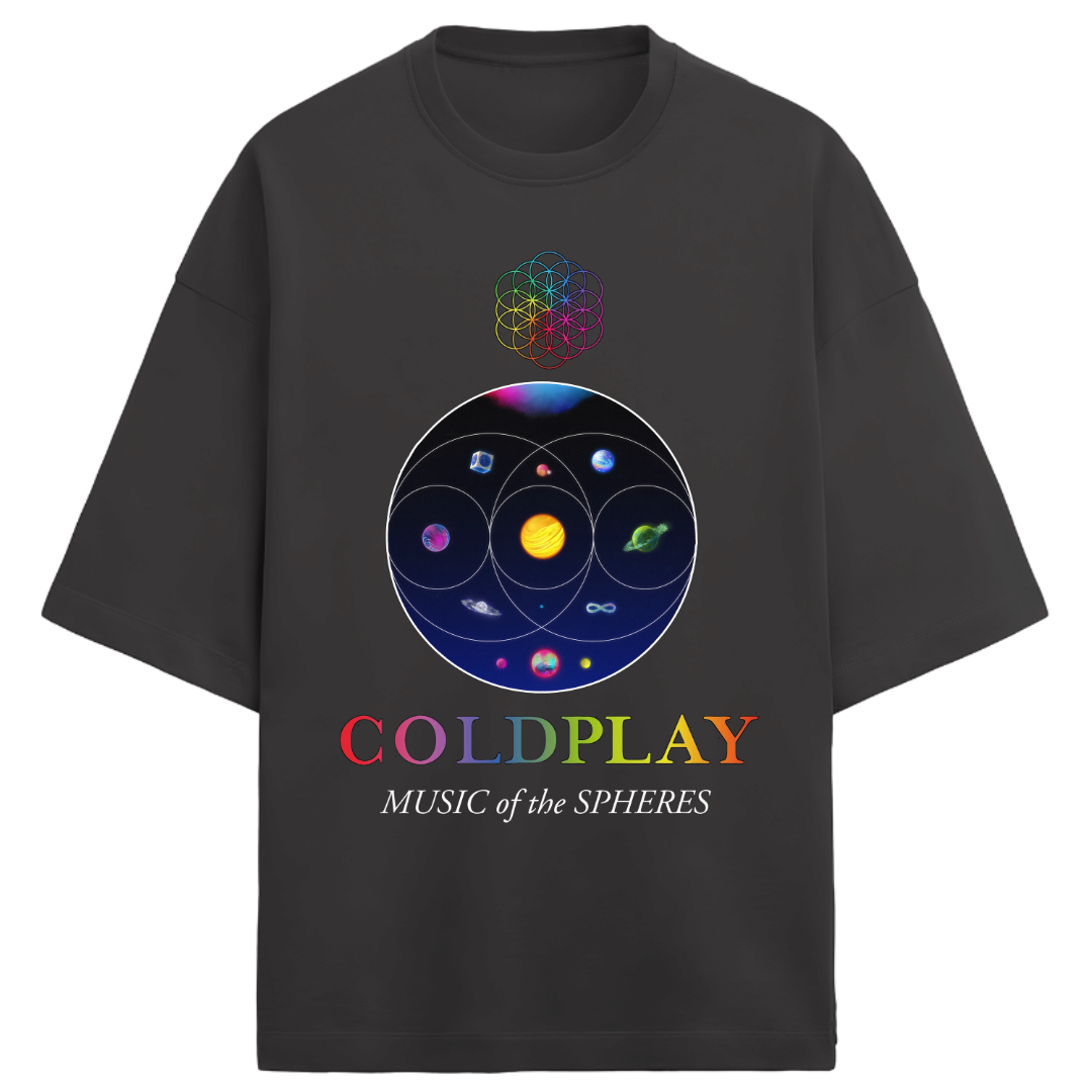 *Music of Spheres - Unisex Oversized Tee