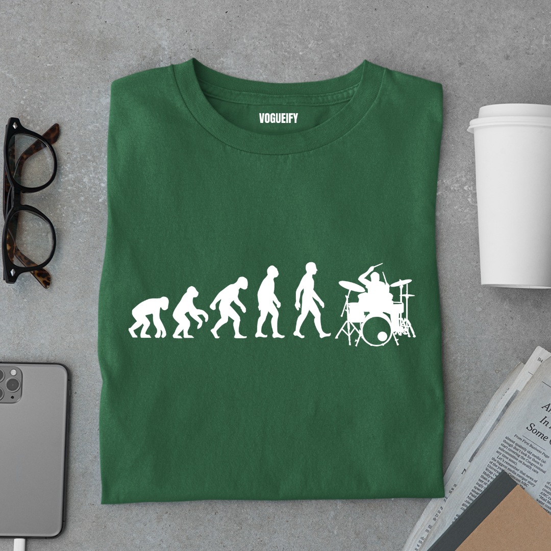 Drummer Evolution Tee