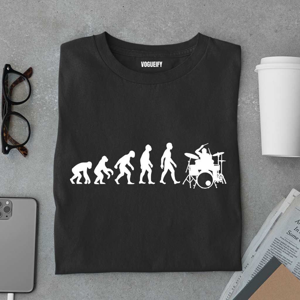 Drummer Evolution Tee