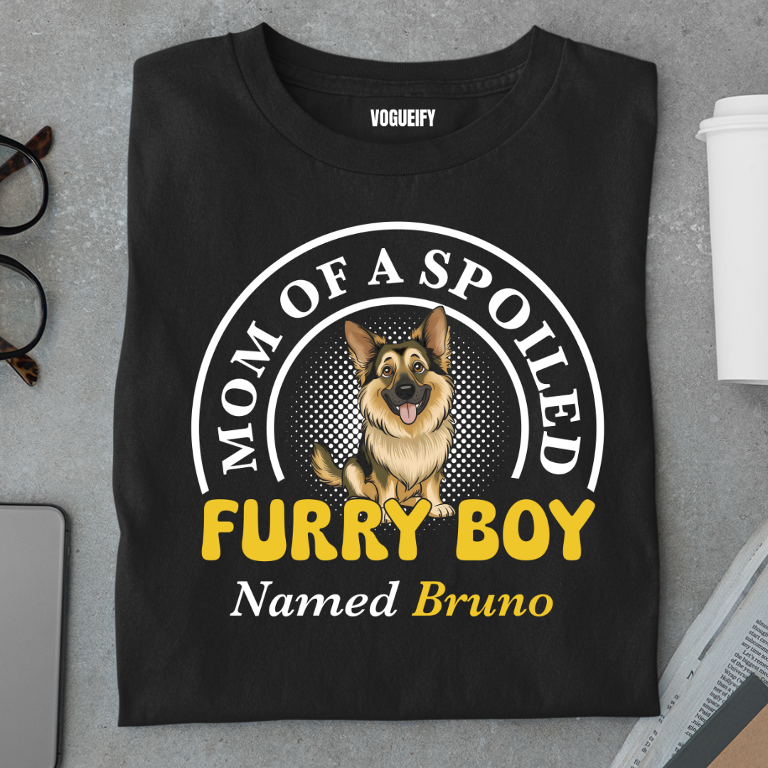 Furry Boy German Shepherd Tee