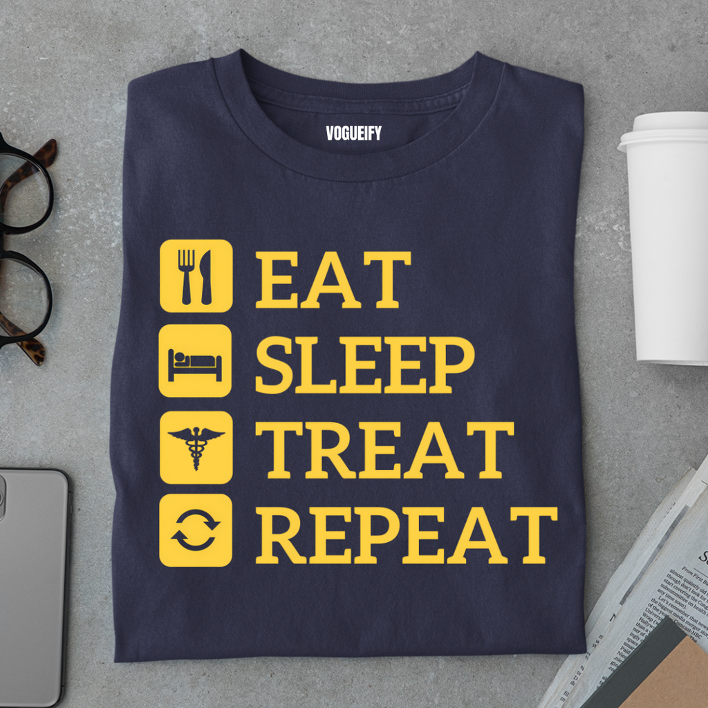 Eat Sleep Treat Repeat Tee