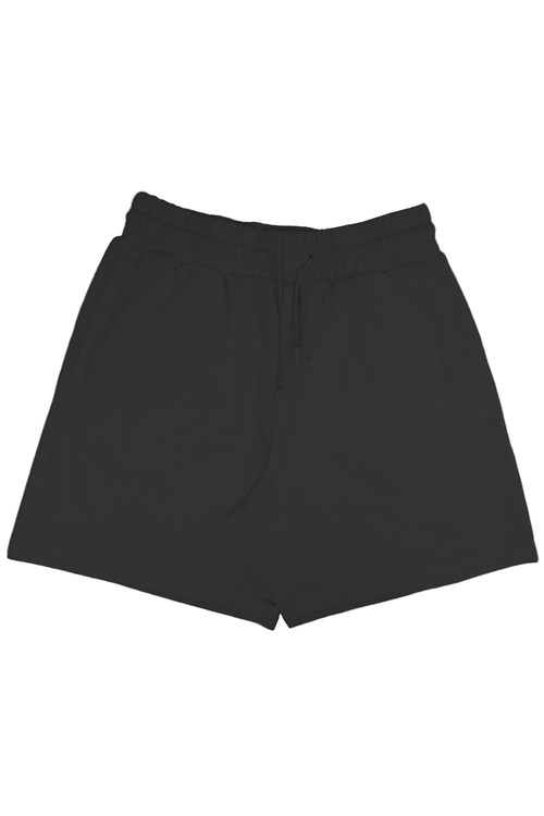 *Black Terry Shorts - Unisex Regular Fit