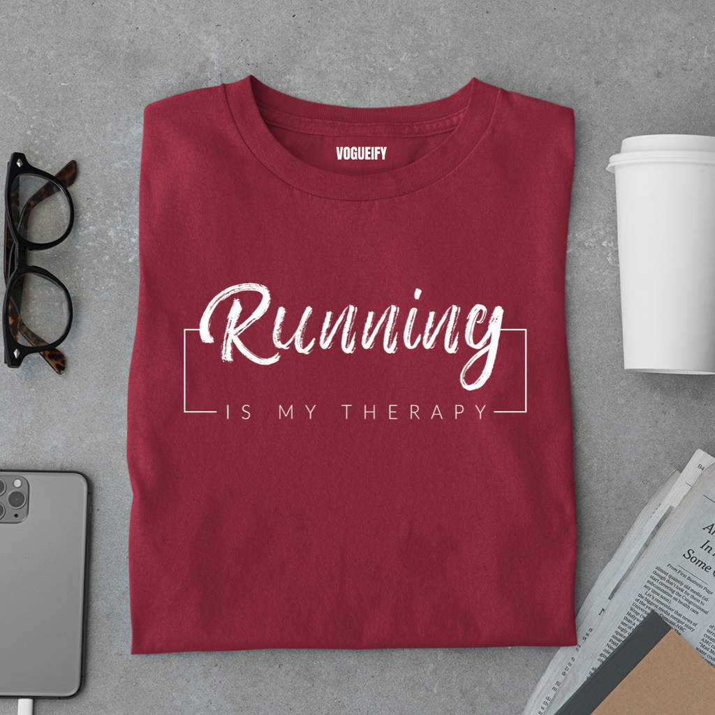 Running is Therapy Tee