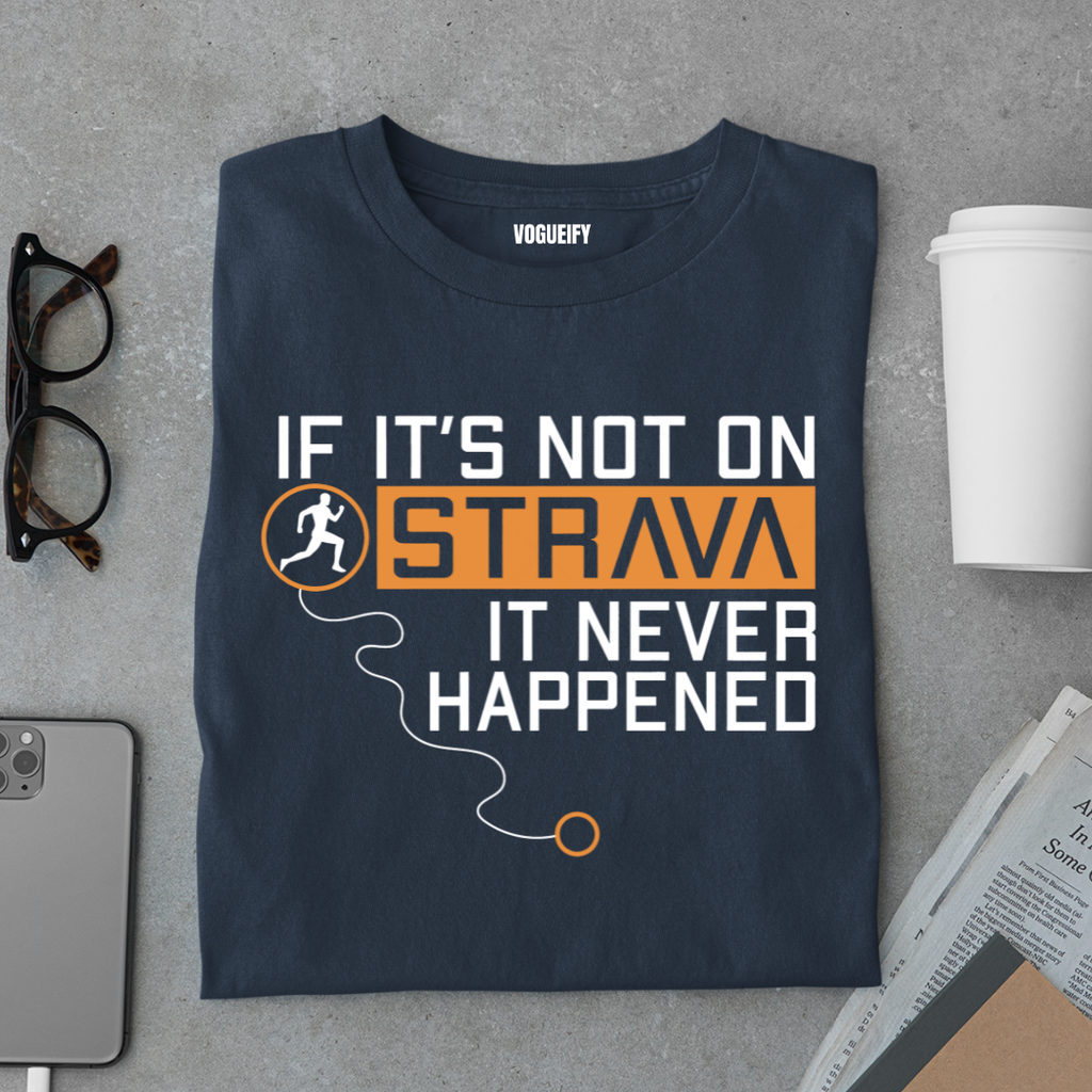Not on Strava Tee