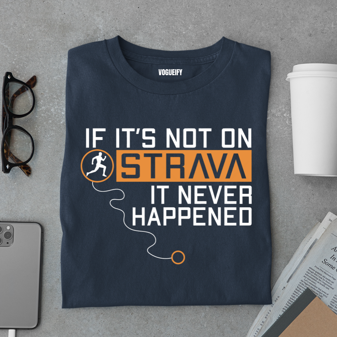 Not on Strava Tee