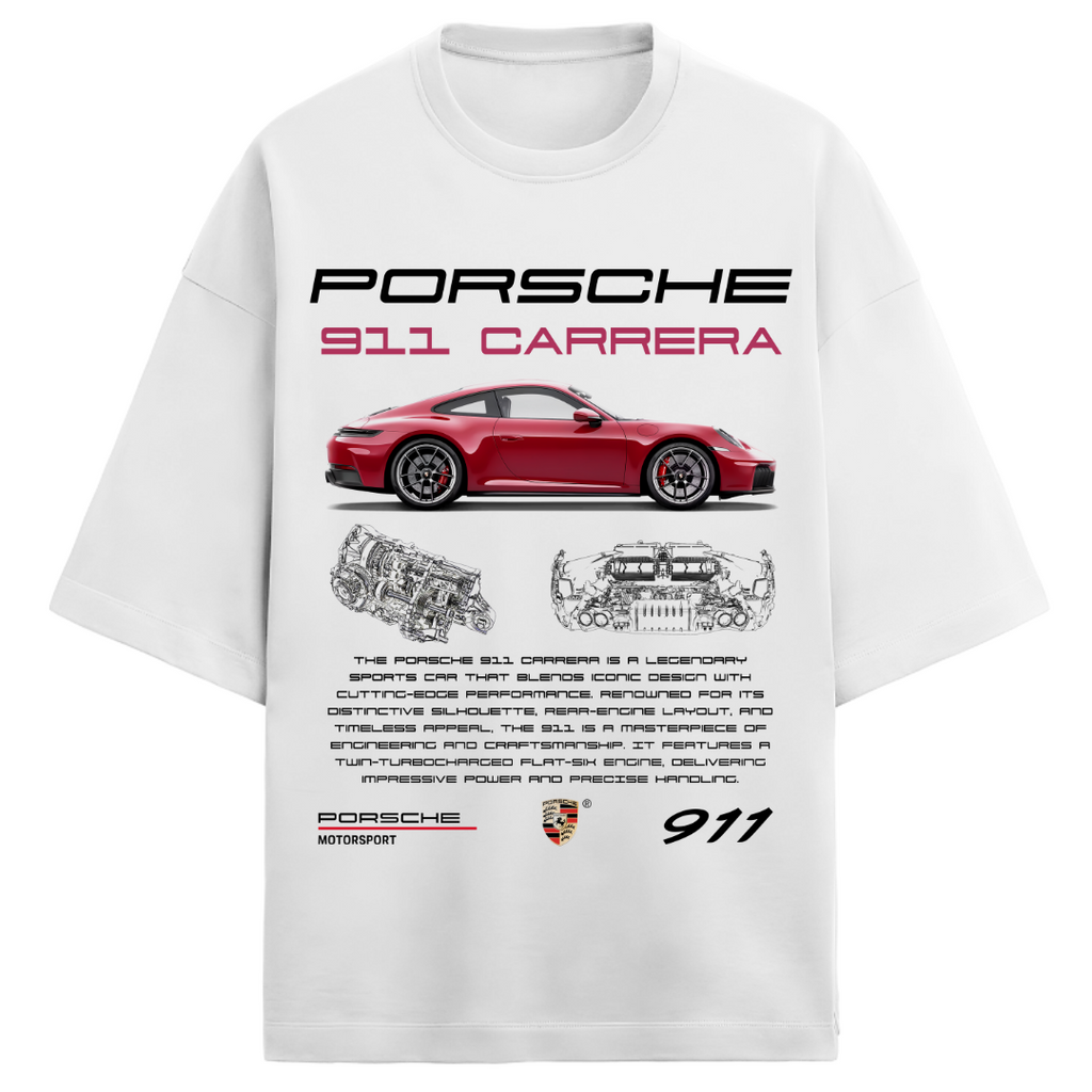 *Porsche - Unisex Oversized Tee