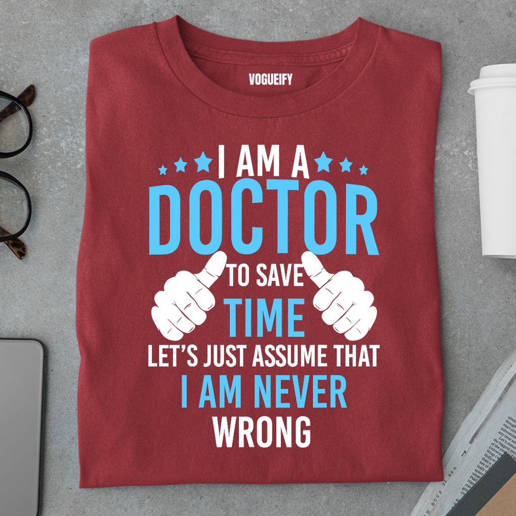 I'm A Doctor Let's Assume I'm Right Tee