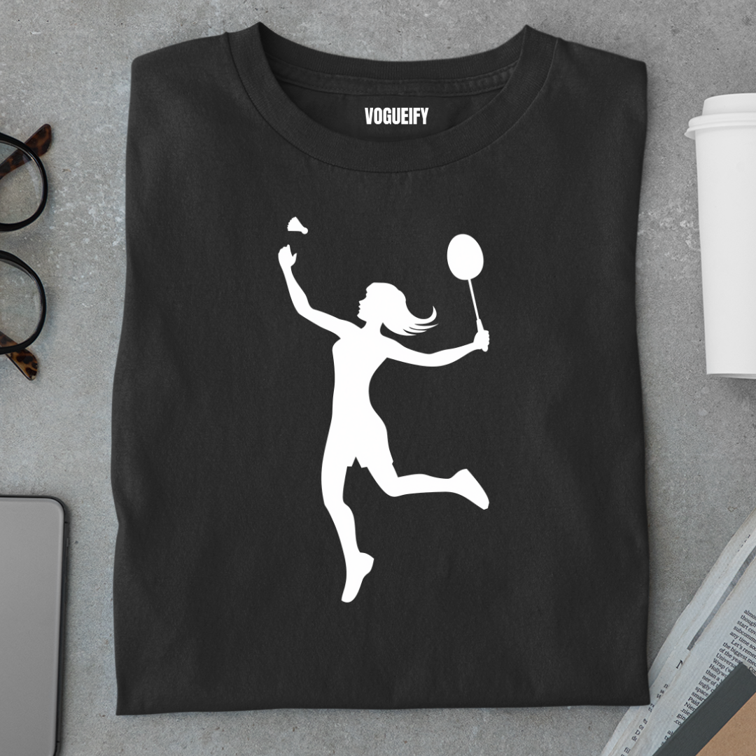 Badminton Girl Tee