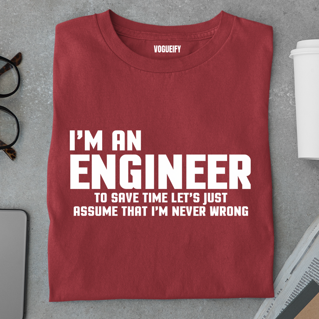 Let's Assume I'm Right Tee