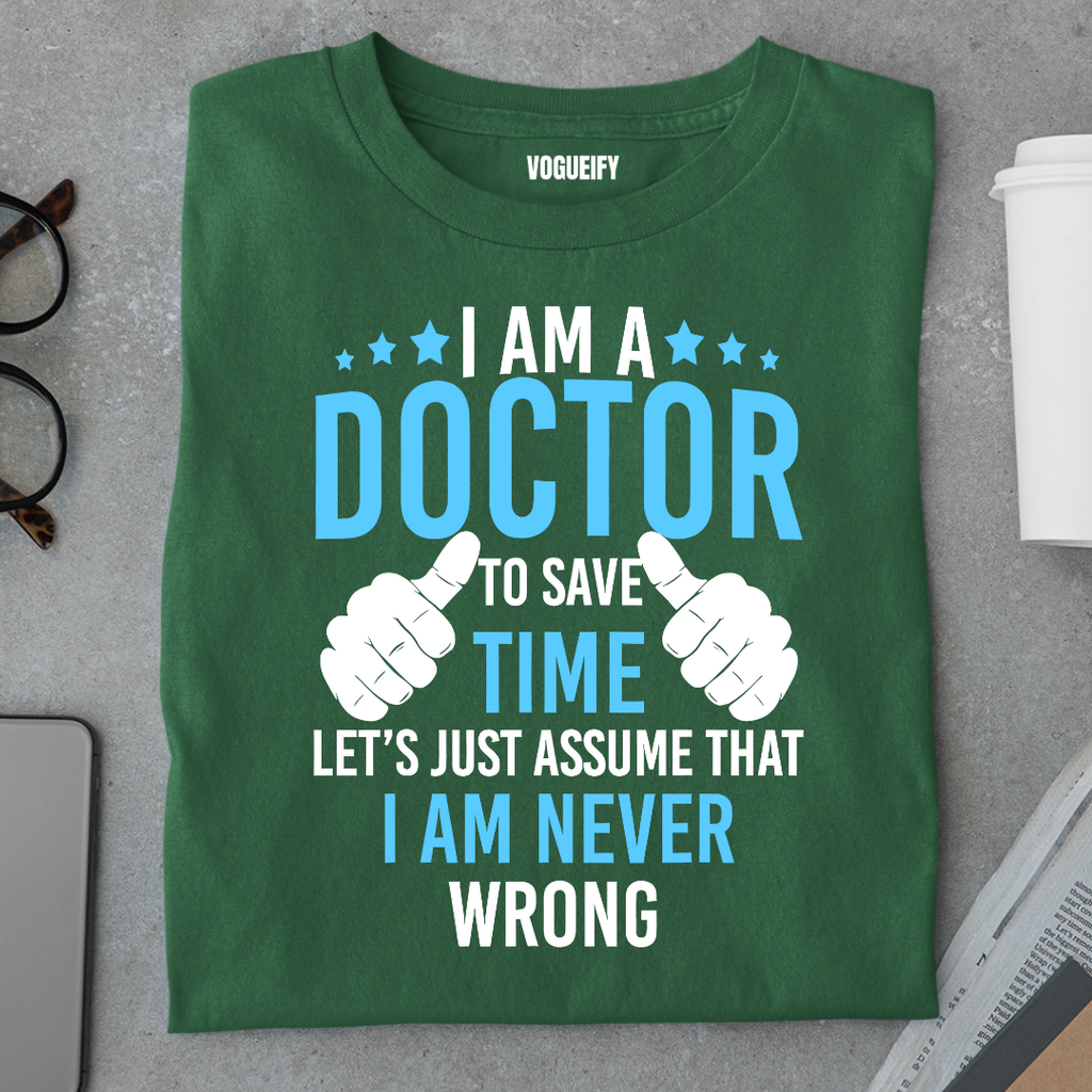 I'm A Doctor Let's Assume I'm Right Tee
