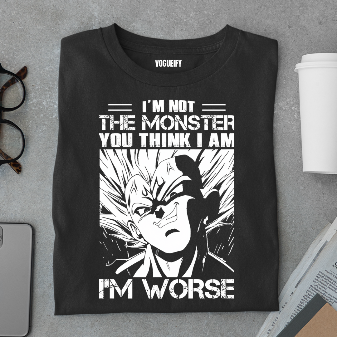 I'm Worse Than a Monster Tee