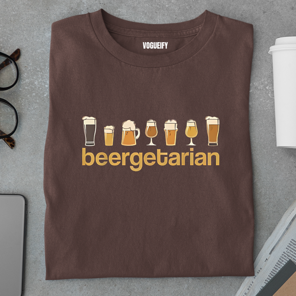 Beergeterian Regular Fit Unisex Tee