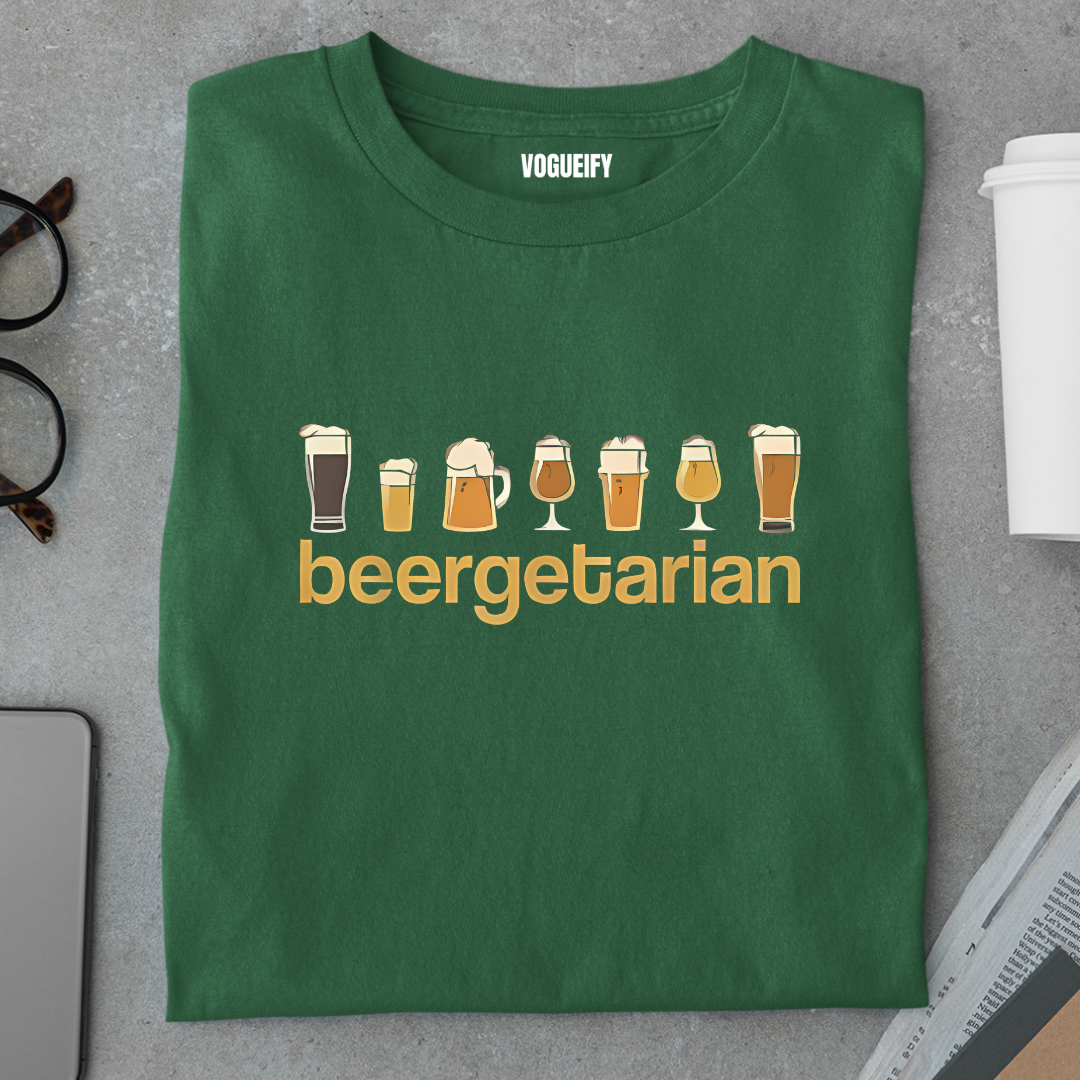 Beergeterian Regular Fit Unisex Tee