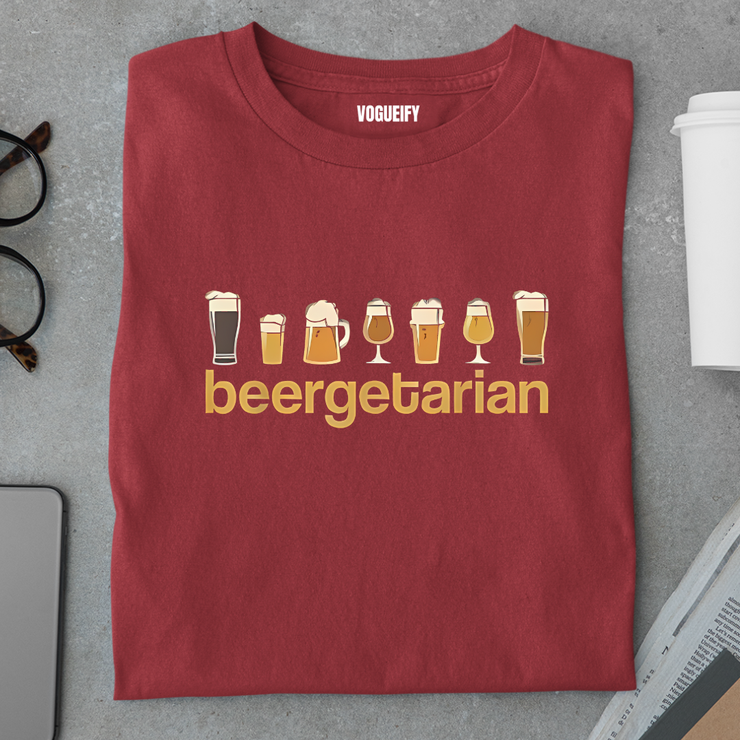 Beergeterian Regular Fit Unisex Tee