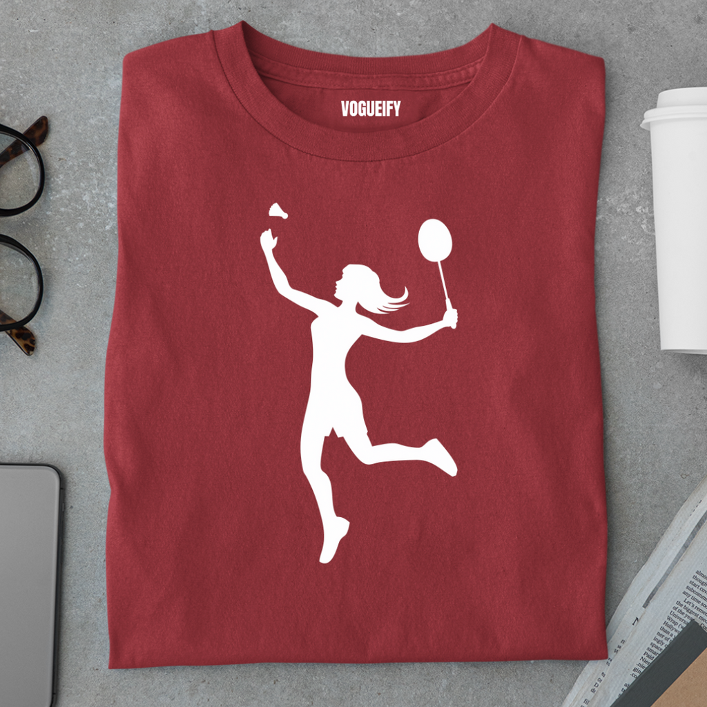 Badminton Girl Tee
