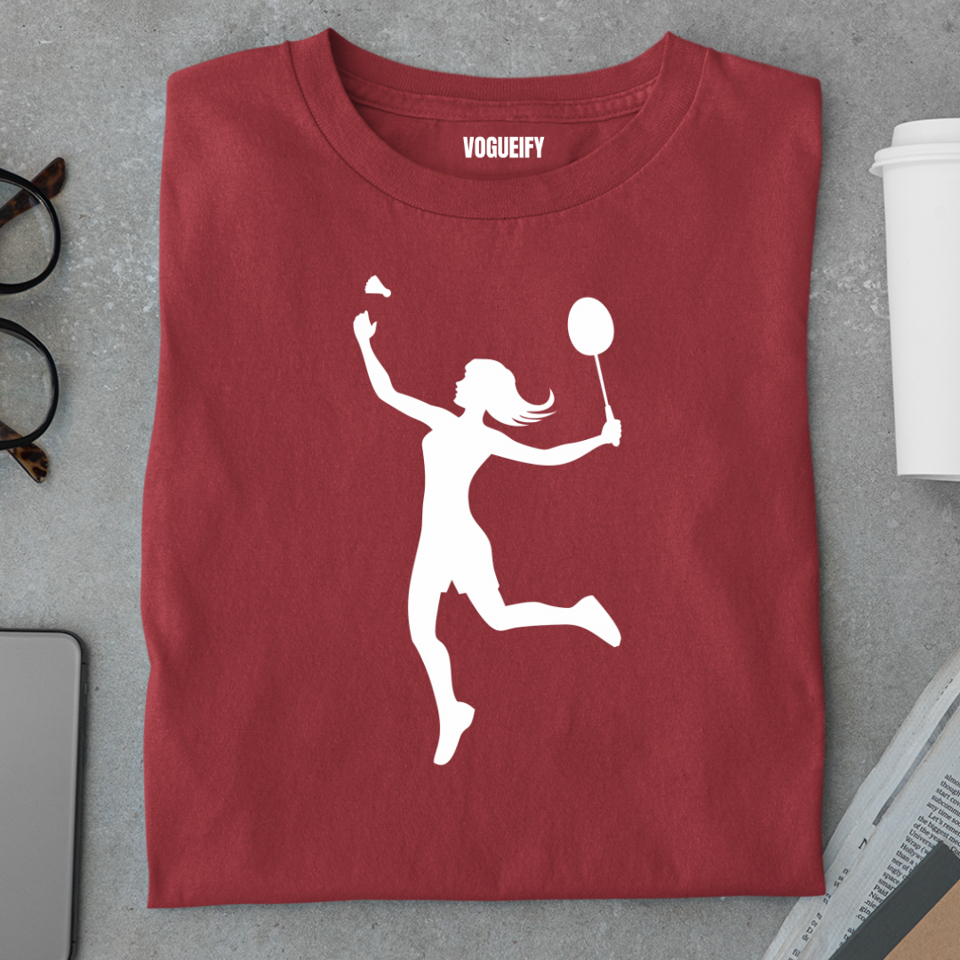 Badminton Girl Tee