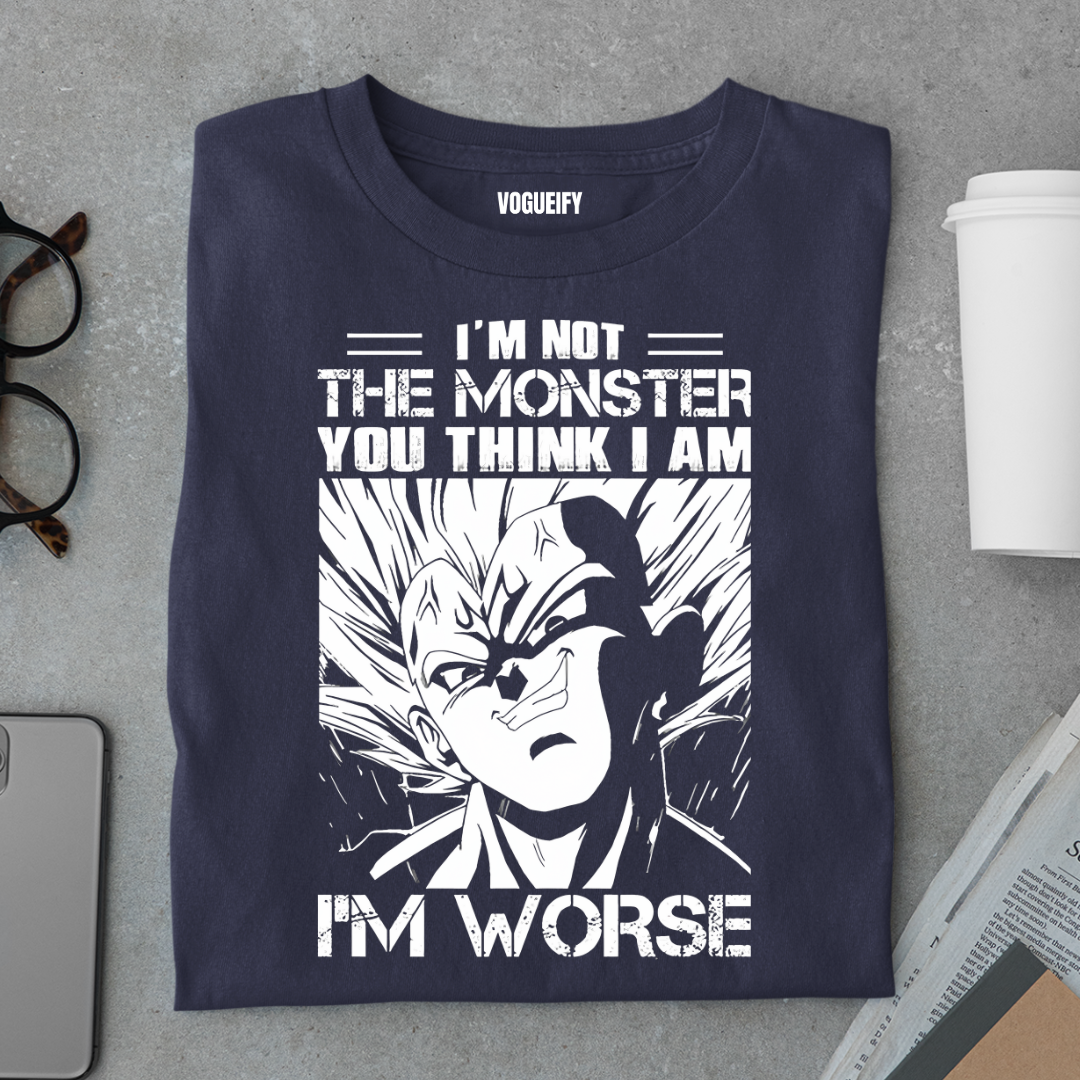 I'm Worse Than a Monster Tee