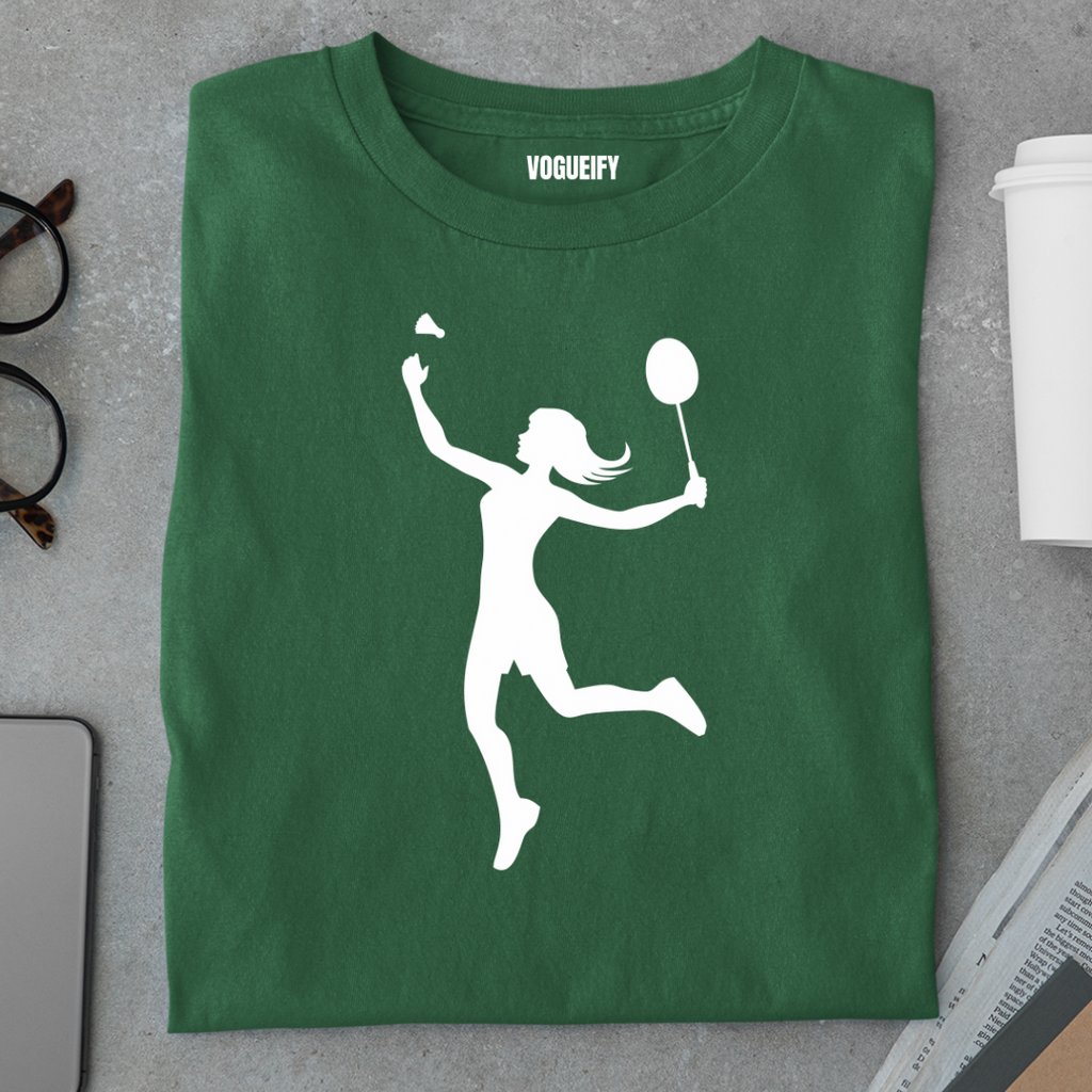Badminton Girl Tee