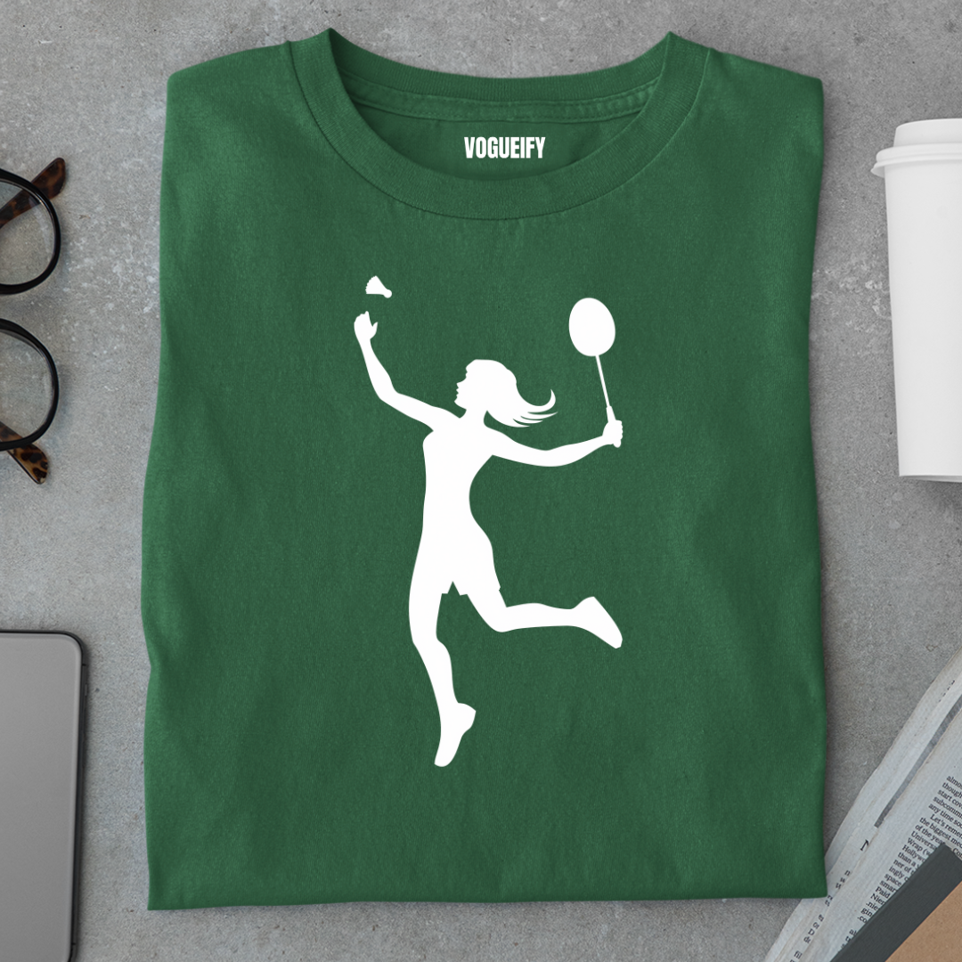 Badminton Girl Tee