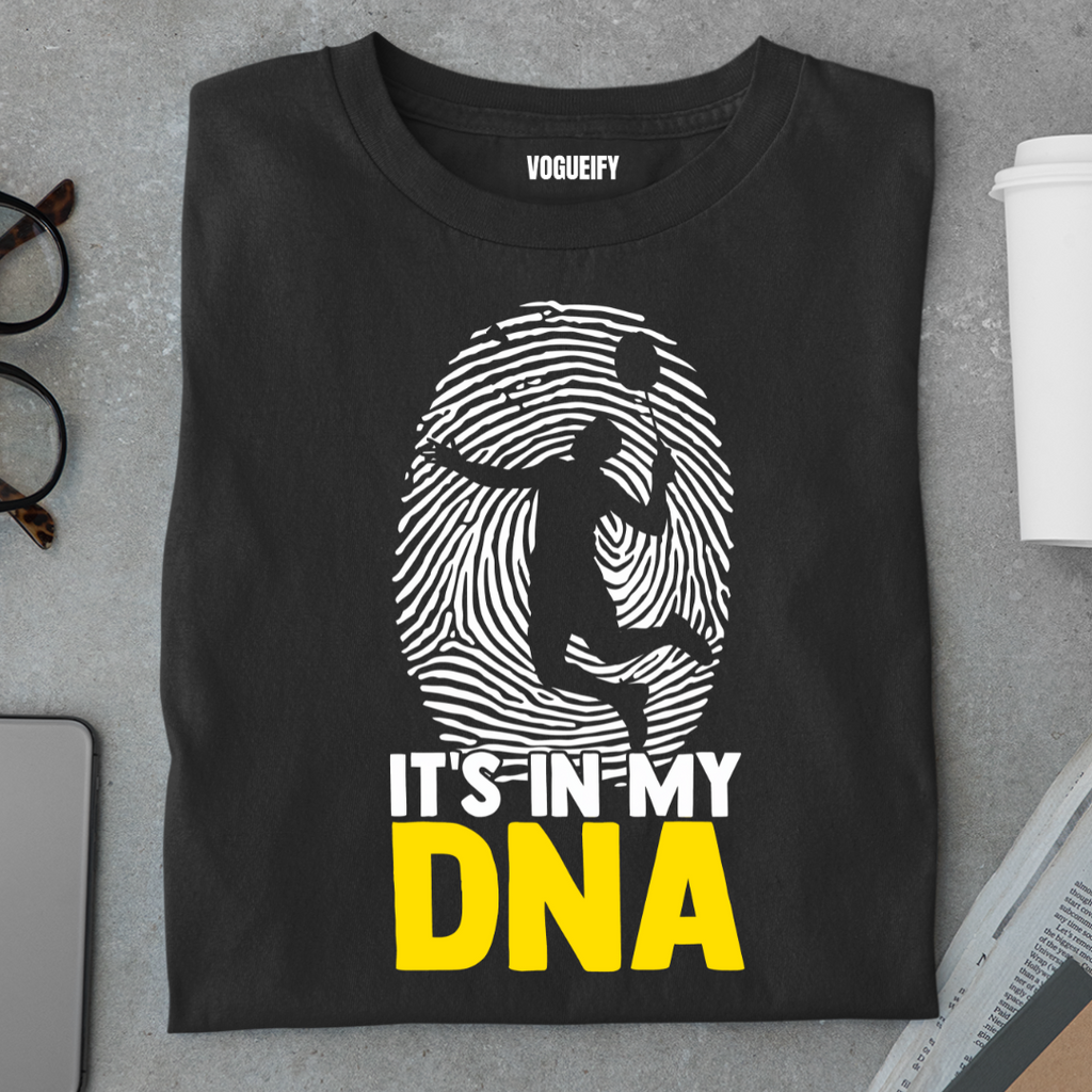 Badminton in My Dna Tee