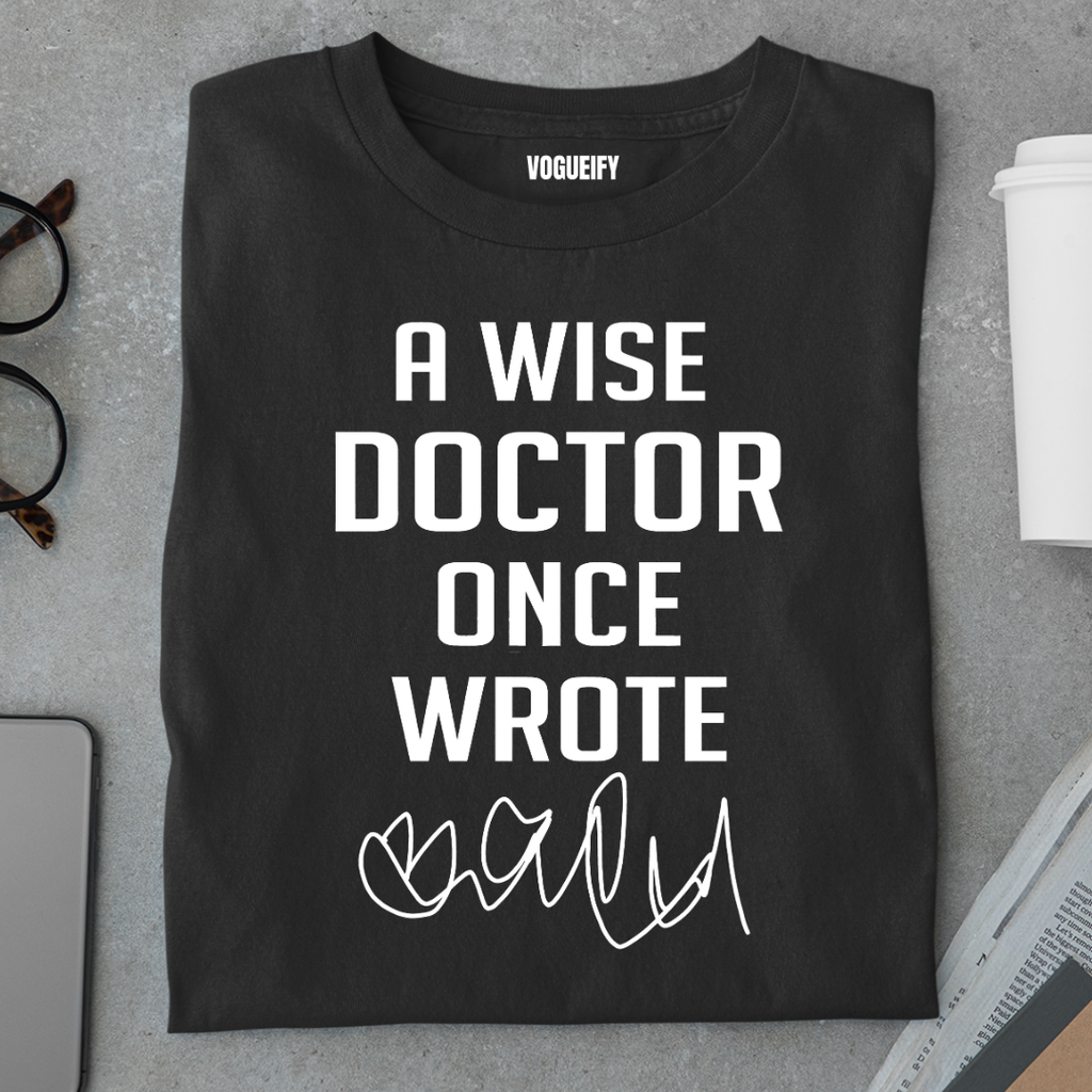 A Wise Doctor Once Wrote Tee