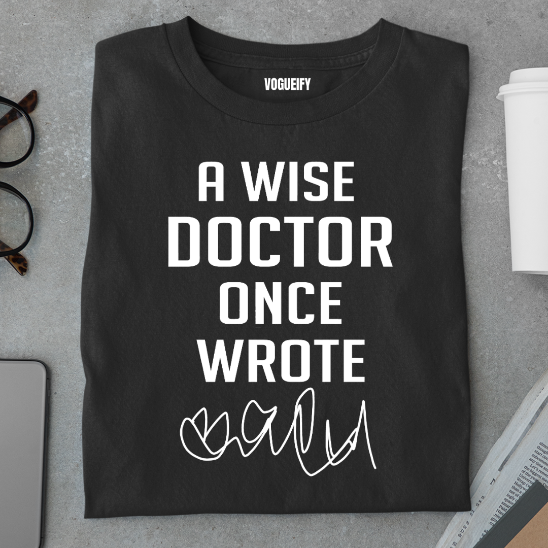 A Wise Doctor Once Wrote Tee