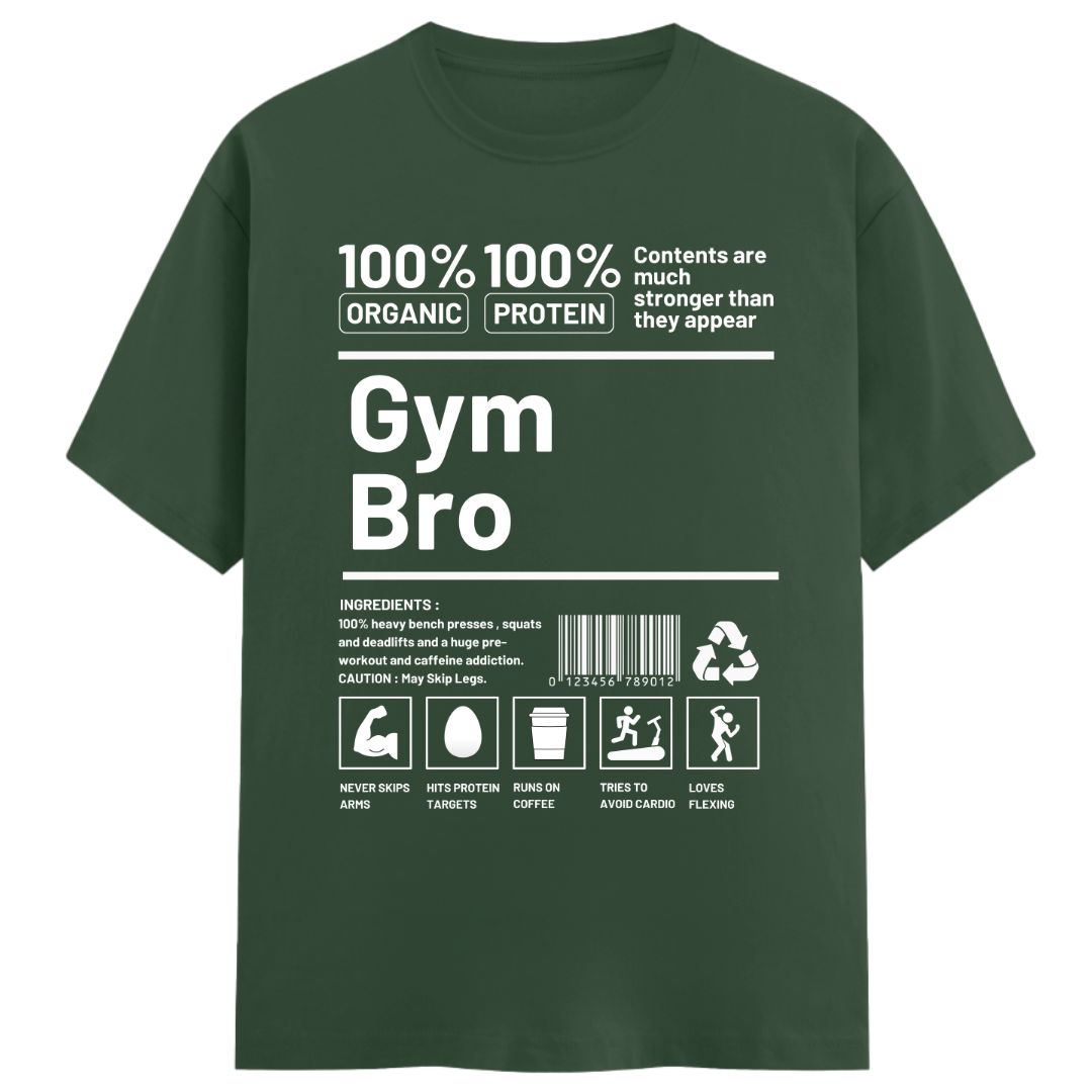 Gym Bro - Regular Fit Unisex Tee