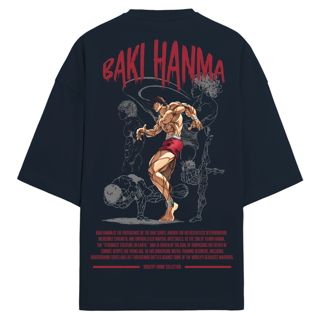 Baki Hanma Oversized Tee