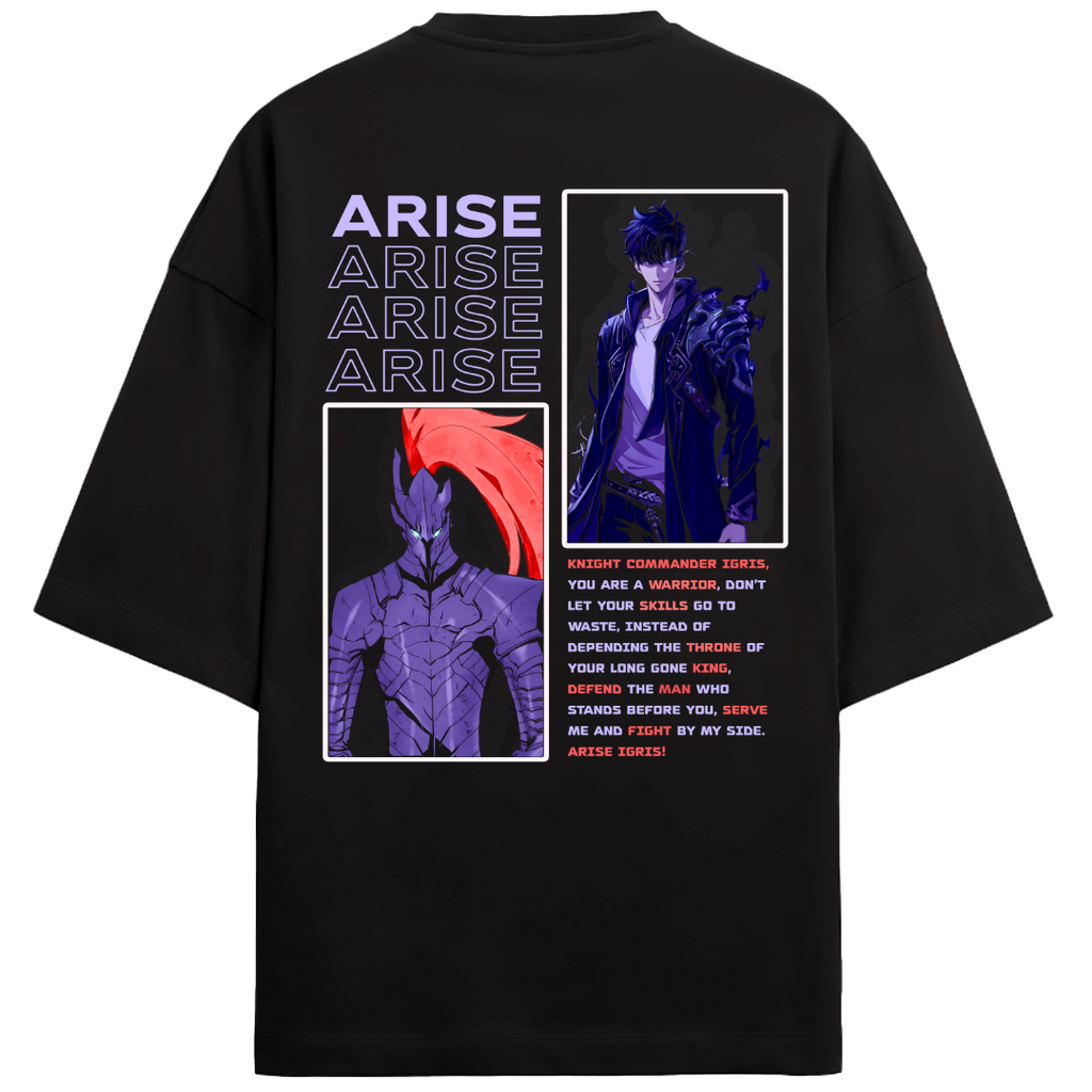 Solo Leveling Oversized Tee