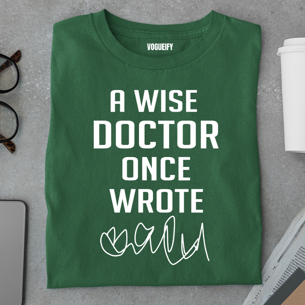 A Wise Doctor Once Wrote Tee