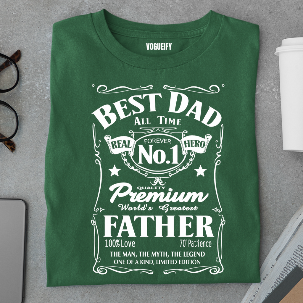 Best Dad 100% Original Tee