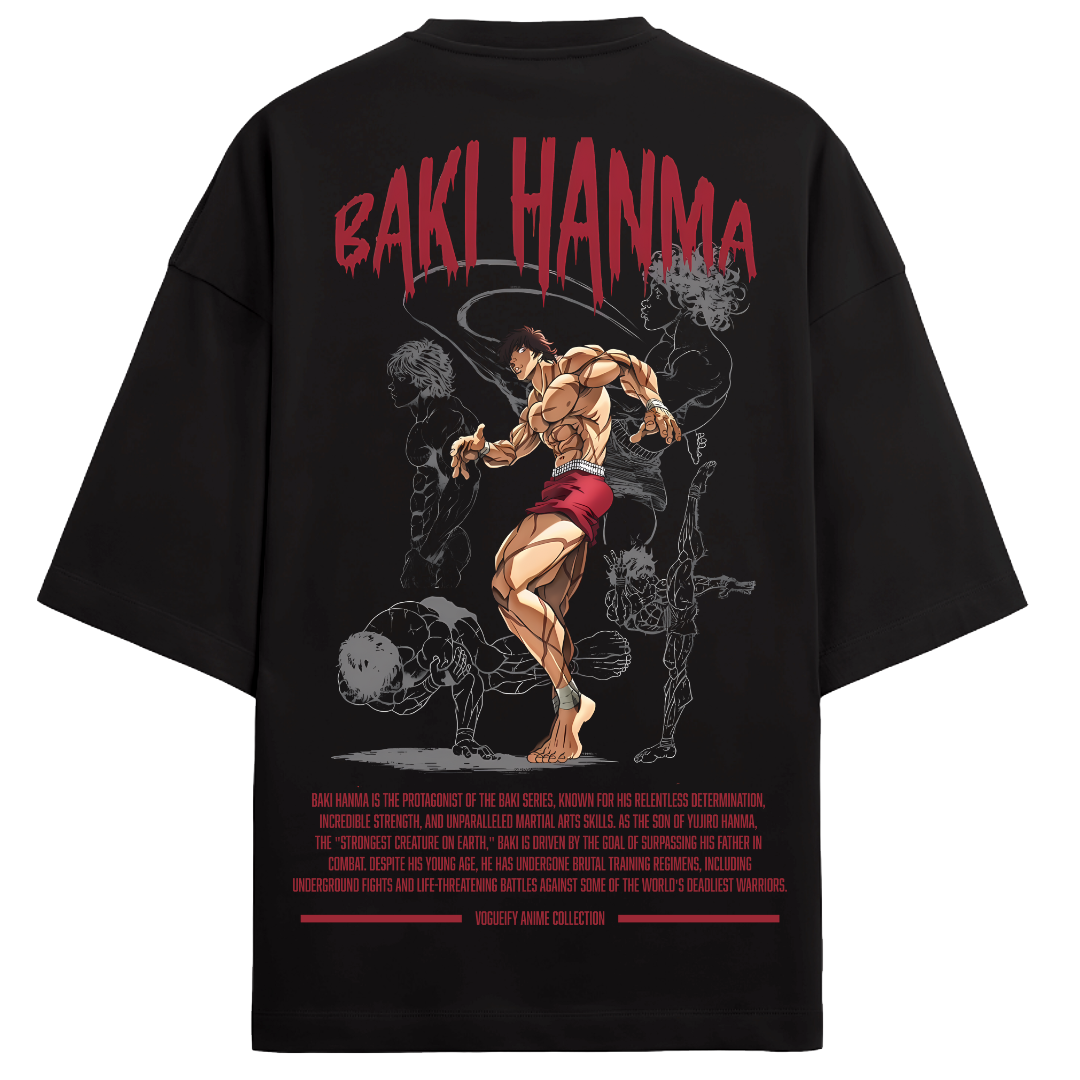 Baki Hanma Oversized Tee