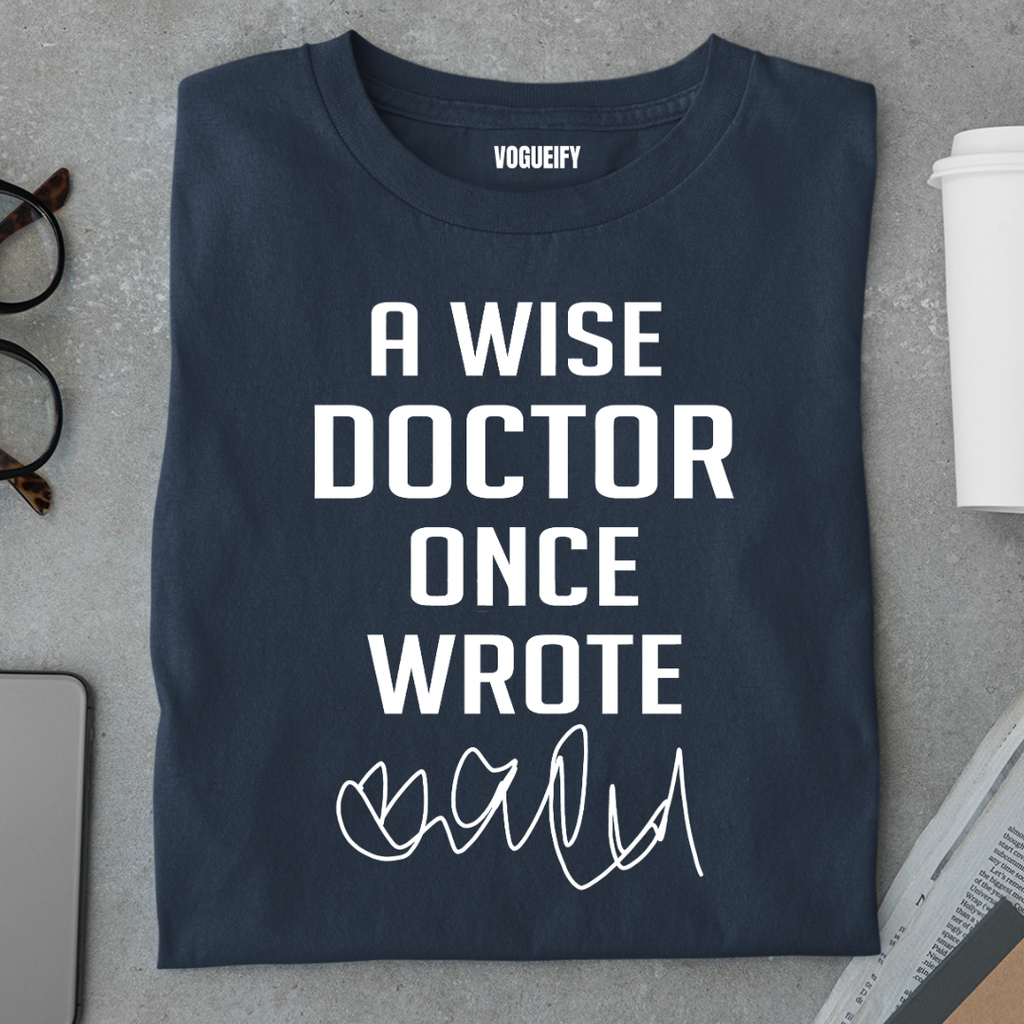 A Wise Doctor Once Wrote Tee