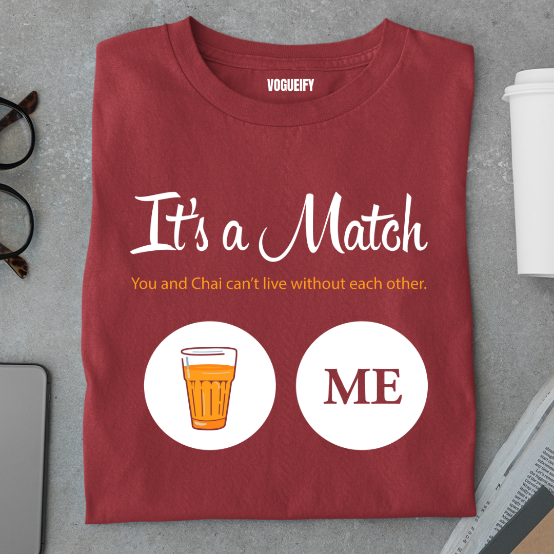 Chai Tinder Match Tee