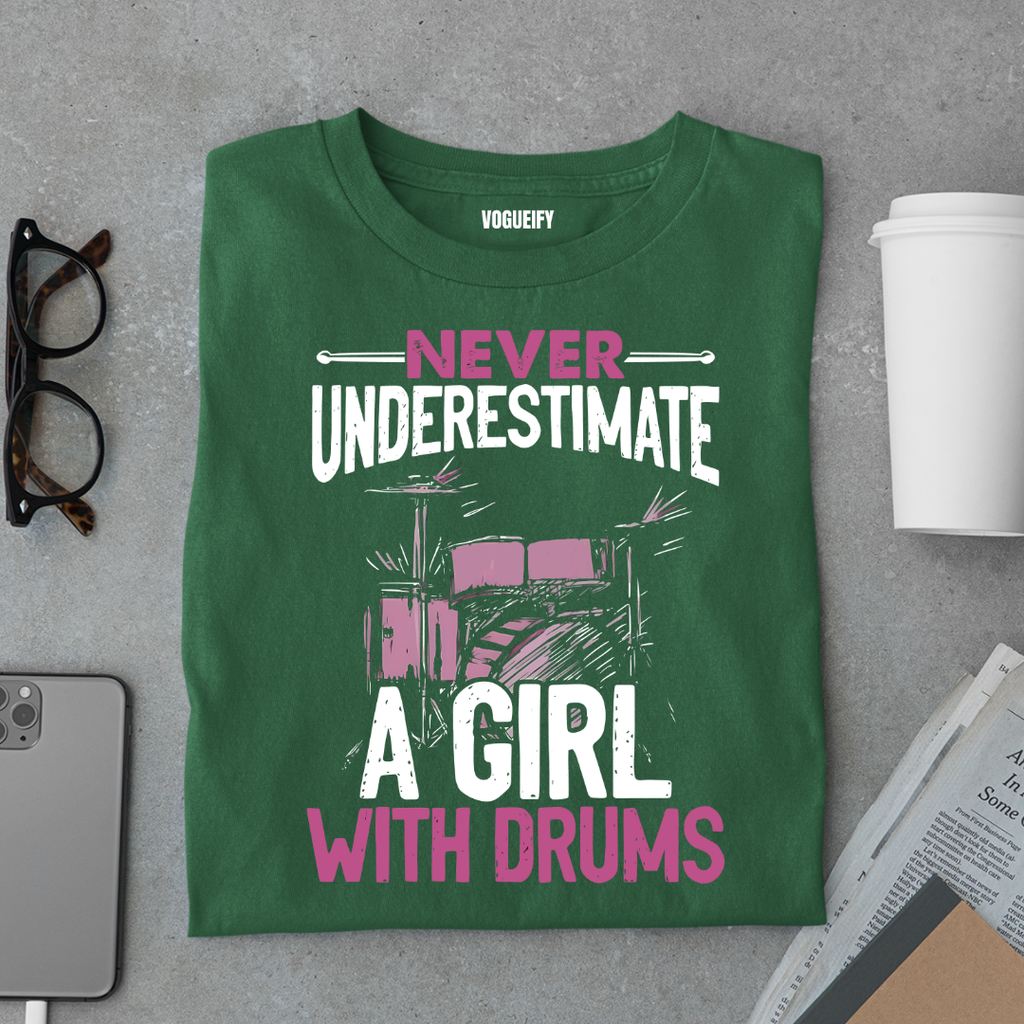 Girl With Drums Tee
