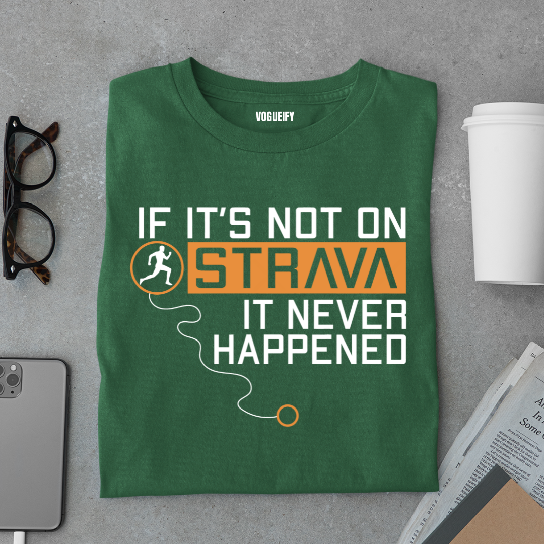 Not on Strava Tee