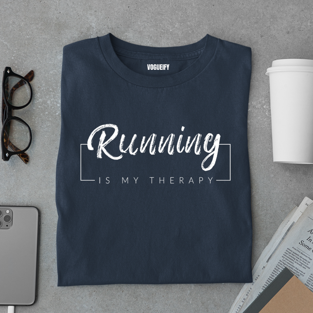 Running is Therapy Tee