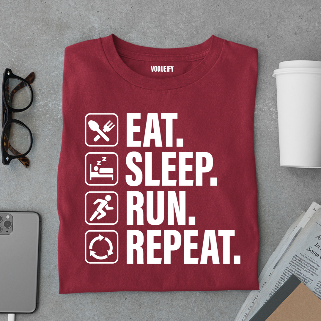Eat Sleep Run Tee