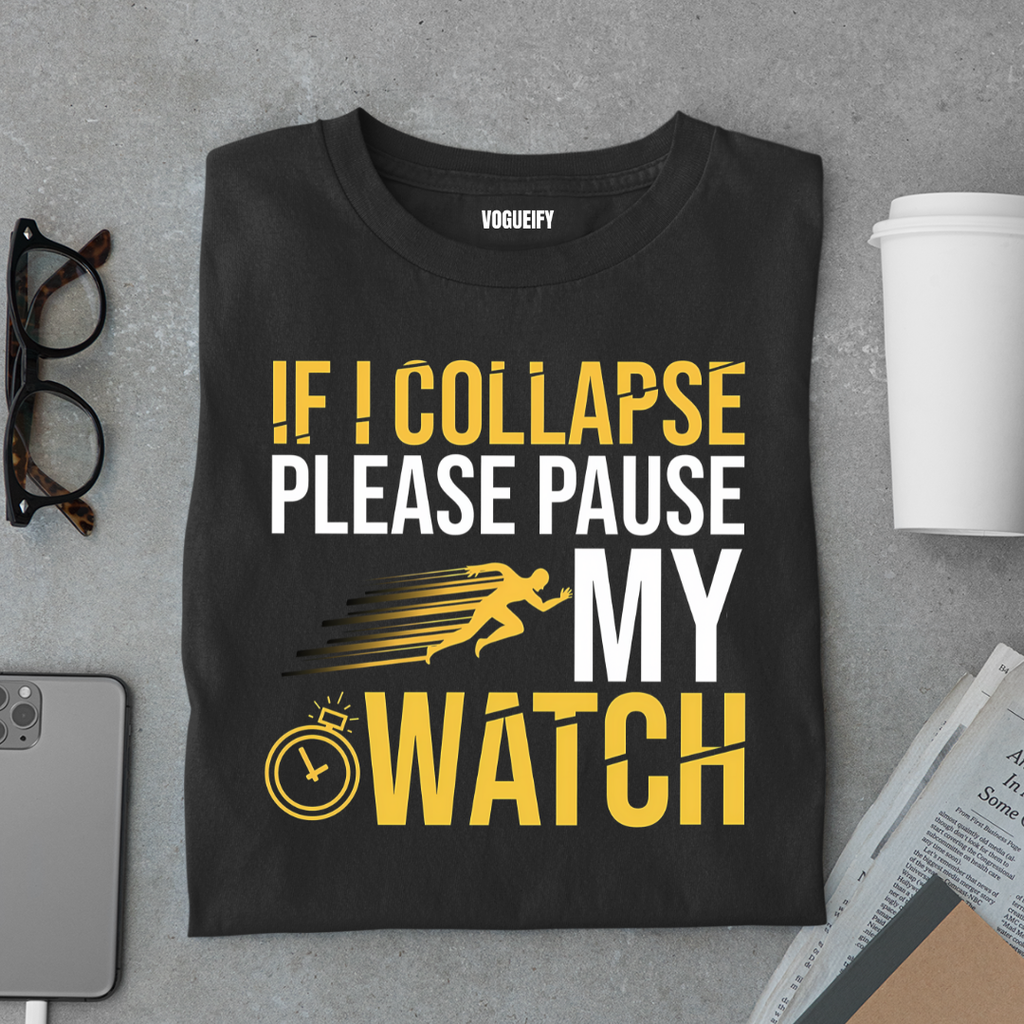 Pause My Watch Tee
