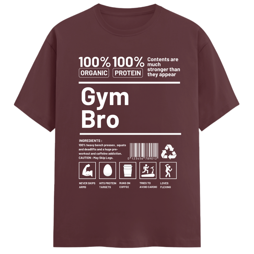 Gym Bro - Regular Fit Unisex Tee