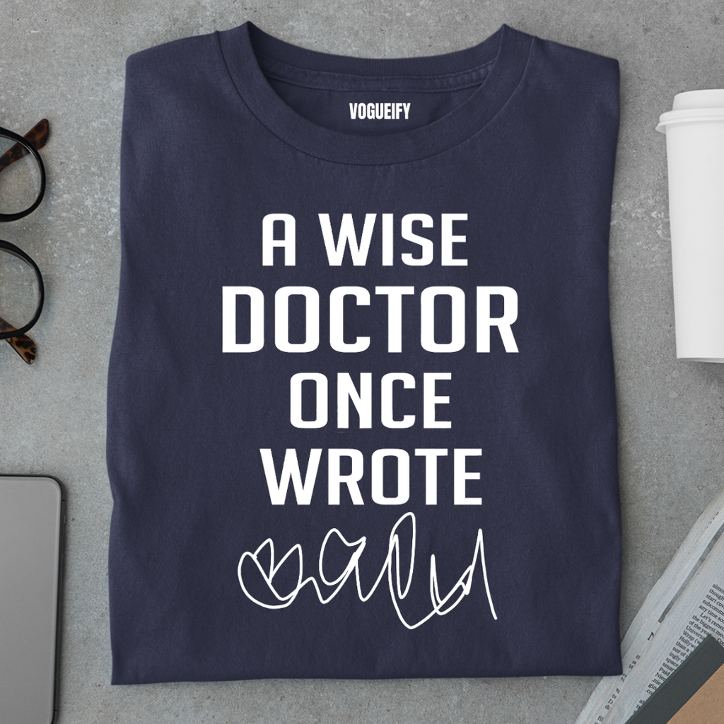 A Wise Doctor Once Wrote Tee
