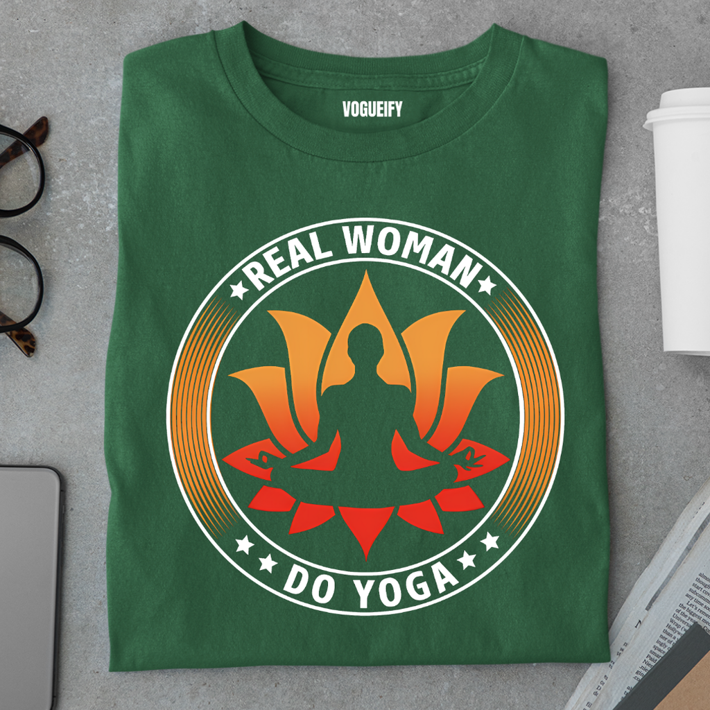 Real Woman Do Yoga Tee