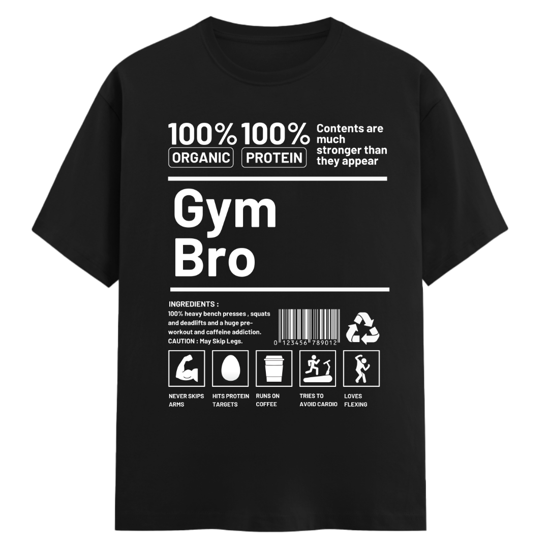Gym Bro - Regular Fit Unisex Tee