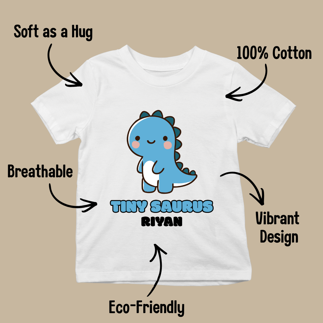 Dino Saurus - Custom Boy's Tee