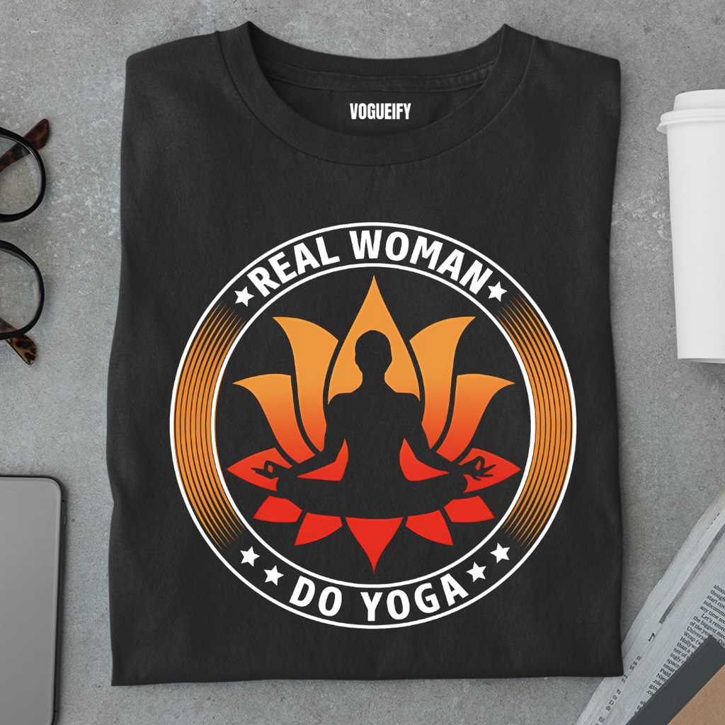 Real Woman Do Yoga Tee